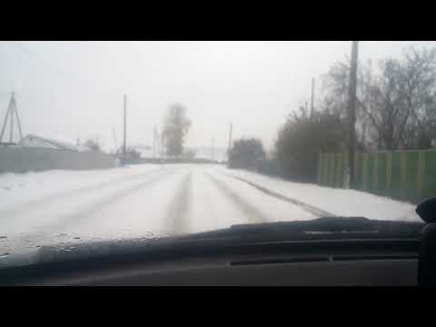 Видео: Первый снег в Башмаково)))