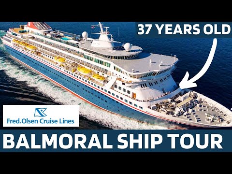 Видео: Экскурсия на круизном лайнере Fred. Olsen Balmoral и планы палуб
