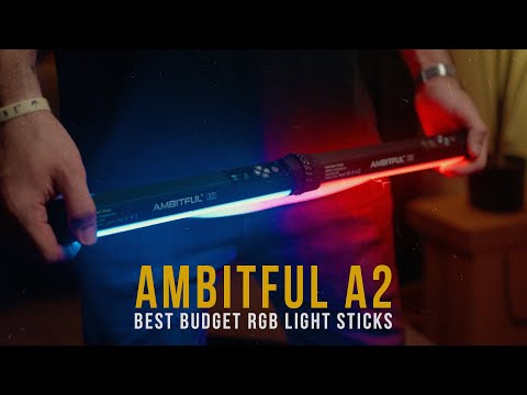 Видео: AMBITFUL A2: Недорогие светодиодные RGB трубки