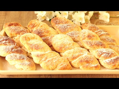 Видео: СЛАДКИЕ Минутки ТВОРОЖНЫЕ Булочки✨Мягкие и ВОЗДУШНЫЕ Без Дрожжей и Без Масла! BUNS