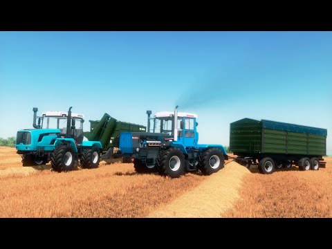 Видео: Farming Simulator 22 / Карта Кошмак #10 Уборка пшеницы