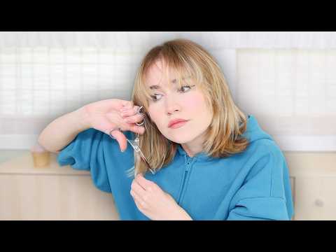 Видео: Случайно подстриг волосы в стиле маллет.