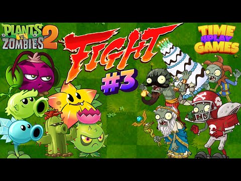 Видео: Tournament Сhallenge Fight! Part 3 - PvZ 2 Gameplay ► Plants vs  Zombies 2 It's About Time