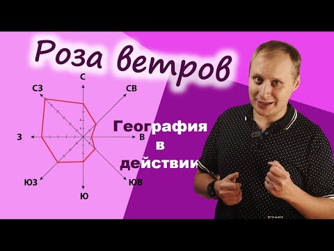 Видео: Роза ветров. География в действии!