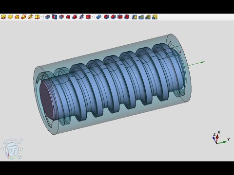 Видео: 20. FreeCAD 1.0 Для начинающих с нуля! Аддитивная и Субтрактивная спирали