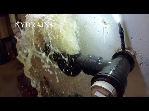 Видео: Засоренный сток № 124