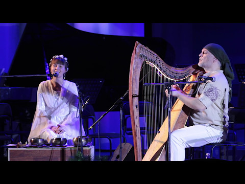 Видео: Alizbar & Ann'Sannat Celtic harp /Кельтская арфа /Lullaby/Колыбельная "Не буди" Стихи Елены Рыжовой