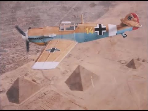 Видео: Dinky Toy Messerschmitt Bf 109F-4/trop Ганс Иоахим Марсель.