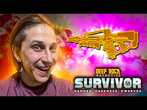 Видео: ПЛАЗМЕННЫЙ КАРАБИН ЭТО САМОЕ БЕЗУМНОЕ ОРУЖИЕ В Deep Rock Galactic: Survivor