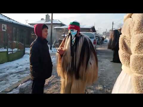 Видео: кукери. гр. Средец. 2025година. кукерска. група