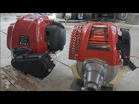 Видео: Двигатель GX-50 Китай, копия Xonda GX-50.