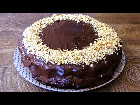 Видео: Великолепный шоколадный торт с глазурью. Неотразимо Вкусно!