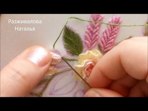 Видео: МК. Встречаем весну! Часть 2. Embroidery. Welcome to spring! Part 2.