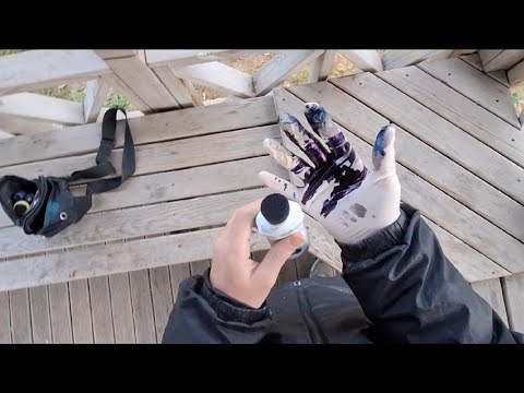 Видео: graffiti vlog part10[жирные теги с мопа] (bold tags with mop)