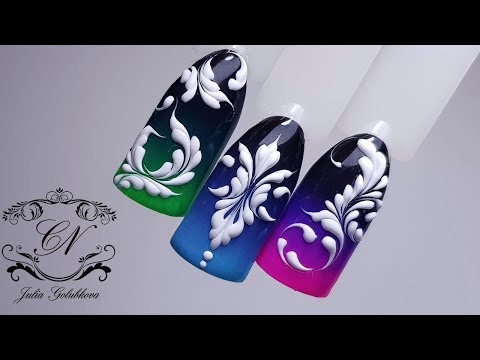Видео: ЗЕФИРНЫЕ узоры/ ВОЗДУШНЫЙ дизайн ногтей/ ВЕНЗЕЛЯ 2018