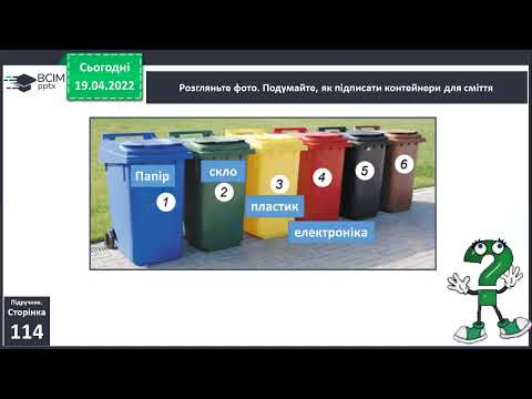 Видео: ЯДС 4 клас 21 04  Повторне використання матеріалу