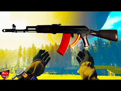 Видео: НАШЁЛ СЕКРЕТНЫЙ АК-74М В РАДИУСЕ! - (STALKER VR) Прохождение Into the Radius № 26