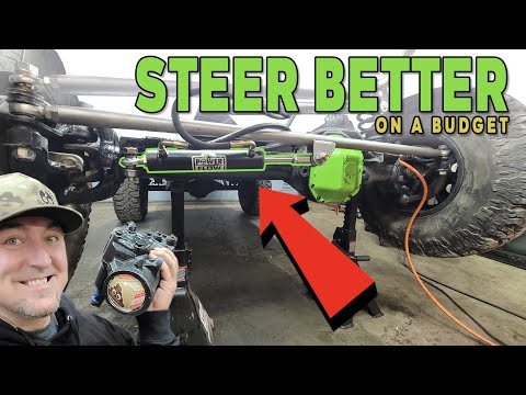 Видео: Как сделать бюджетный гидроусилитель руля! Крысиное гнездо может управлять!
