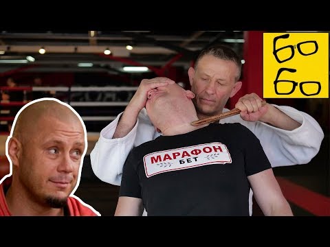 Видео: Ножевой бой Кочергина в оздоровительной борьбе Андрея Шидловского — работа с ножом и защита от ножа