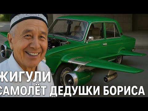 Видео: Жигули самолёт дедушки Бориса!) офигенный тюнинг!) #топ #жигули #тюнинг #youtubeshorts #automobile