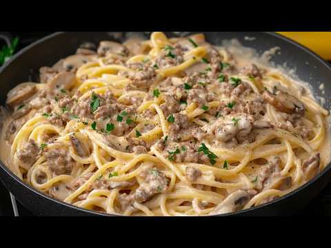 Видео: Невероятно вкусные спагетти за 15 минут! Простой и вкусный рецепт пасты на ужин!