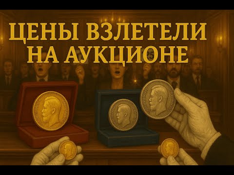 Видео: Золото и серебро улетели в космос! Итоги Numisbalt Premium auction