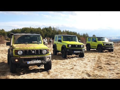 Видео: Из Плана планина с 3x Suzuki Jimny - 01 Февруари 2025г.