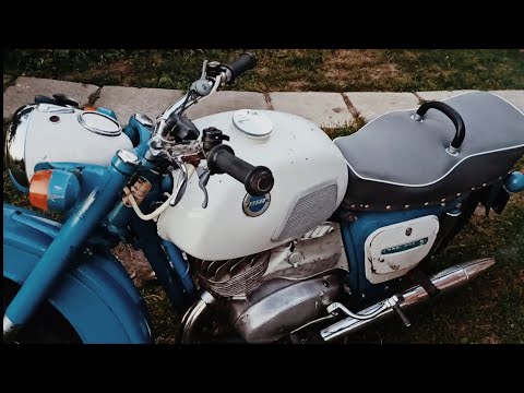 Видео: Запуск мотоцикла Иж с декомпрессором!!!