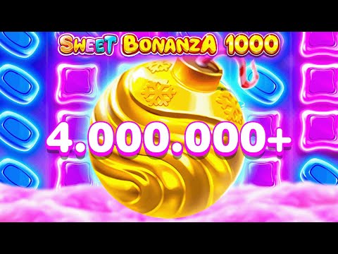 Видео: 3 БОНУСА ЗА 1 000 000 Р В БОНАНЗА 1000 И ЗАНОС НА * *** *** Р \ Sweet Bonanza 1000 \ заносы недели