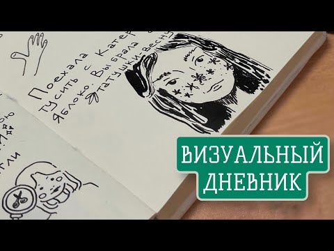 Видео: Визуальный Дневник за АВГУСТ + обзор моих материалов (тушь, чернила, перьевые ручки)