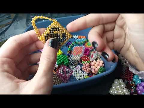 Видео: обзор на мой все фигурки из бисера