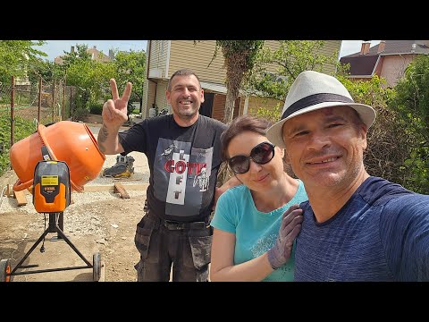 Видео: 10.И стана чудо - леем бетон!!! 