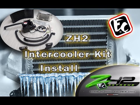 Видео: Установка интеркулера на Kawasaki ZH2 Extreme EP3