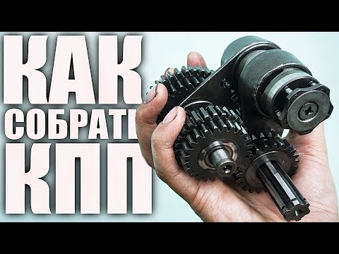 Видео: Как собрать коробку на Мопеде Альфа | Коробка Мопед Альфа