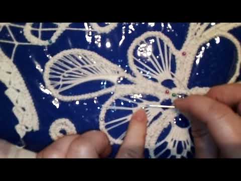 Видео: Вышиваем цветок 🌸 швом Кордоне Румынское кружево 🌺