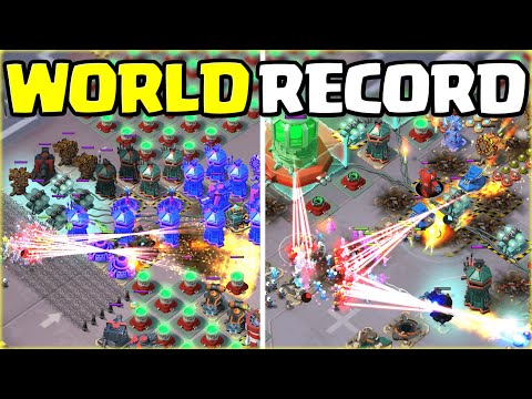 Видео: МИРОВОЙ РЕКОРД Дуплексность за 7 ударов! (Boom Beach)