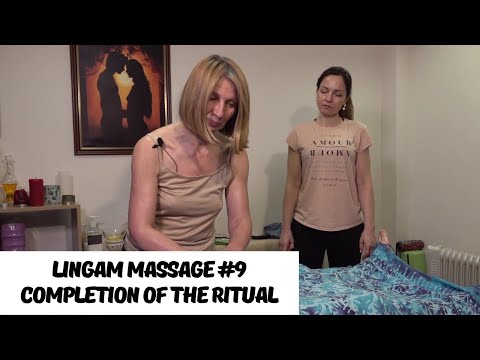Видео: Лингам массаж #9 - завершение ритуала