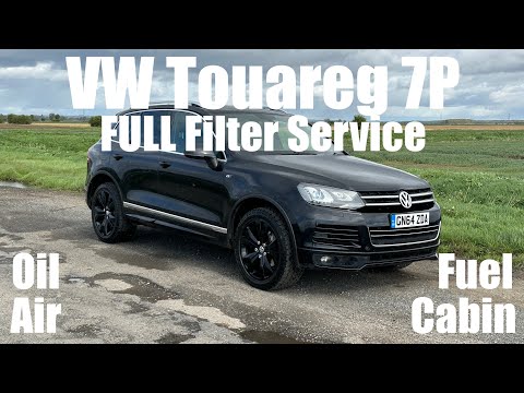Видео: VW Touareg 7P 3.0 V6 TDI Полная замена фильтра, замена масла, воздуха, топлива, салона — руководс...