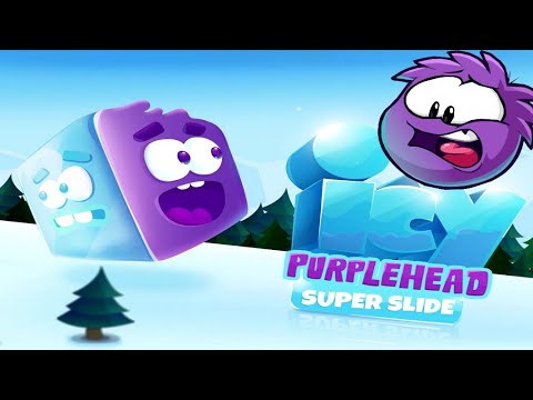 Видео: Игра Ледяная фиолетовая голова /Супер слайд прохождение letsplay