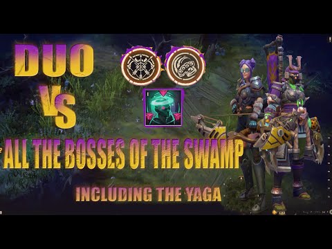 Видео: Corepunk - Тест ветки суппорта превратил Троллей в манекены. Дуо против всех боссов на болоте.