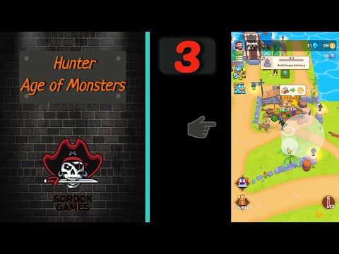 Видео: Hunter Age of Monsters➤Часть 3. Новые области. Улучшение кирки➤Прохождение