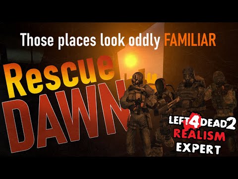 Видео: Солянка из кусков официальных кампаний • Rescue Dawn • Left 4 Dead 2, «Реализм — Эксперт»