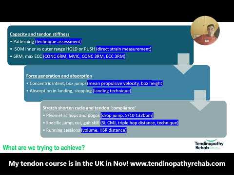 Видео: Программа реабилитации при тендинопатии – профессор Маллиарас / Тендинопатия / Упражнения при тен...