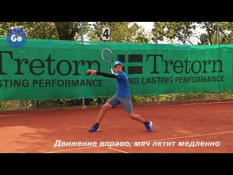 Видео: Работа ног в теннисе. Часть 7: Подход к мячу: игра из углов корта