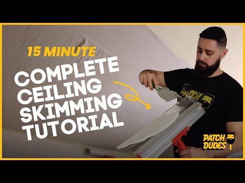 Видео: Полное руководство по выравниванию потолка — выровняйте потолок за 15 минут с Patch Dudes!