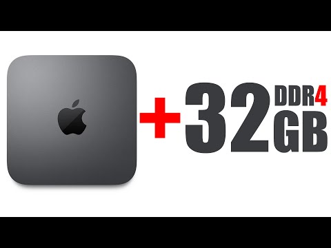 Видео: Устанавливаем ОЗУ в Mac mini 2018 года DDR4