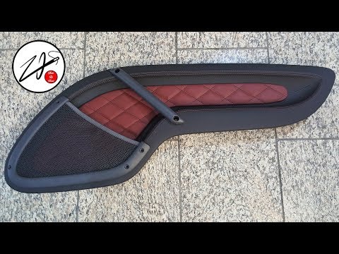 Видео: Перетяжка дверей, дверных карт Smart ForTwo 450.