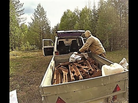 Видео: Металлокоп!!! Вывожу металл из тайги,пришли Медведи!!! За раз все не вывезу!!!