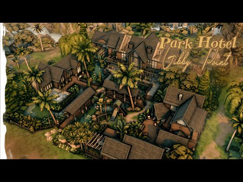 Видео: 🌴Парк-Отель "ГИББИ-ПОИНТ" | Строительство NO CC sims 4