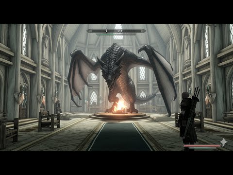 Видео: Как поймать дракона Одавинга в Skyrim